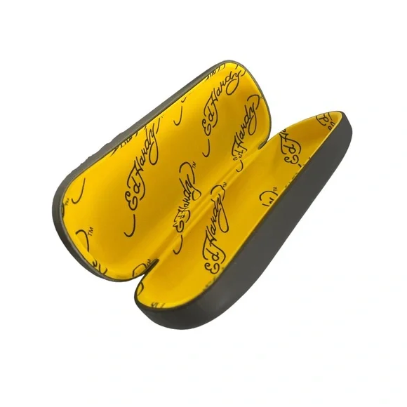 New Authentic Ed Hardy Eyeglass Case - Never Used - Picture 3 of 8